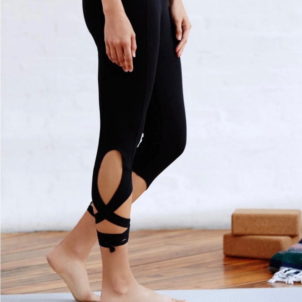 Free People Tie Leggings Sz S